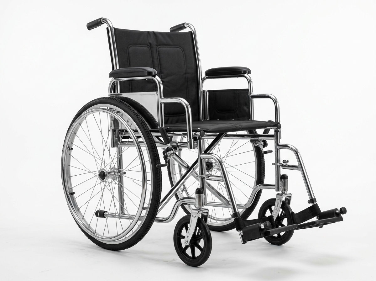 Foldable Wheelchair & Commode Chair